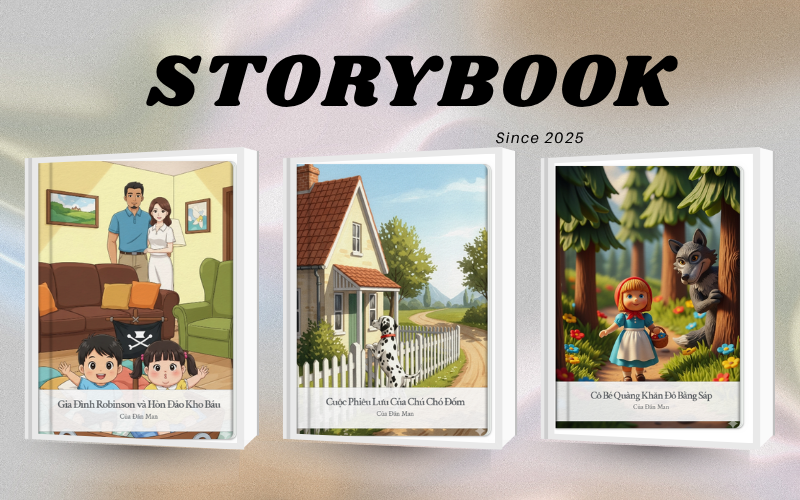 Cách biến ý tưởng thành storybook chỉ trong vài phút