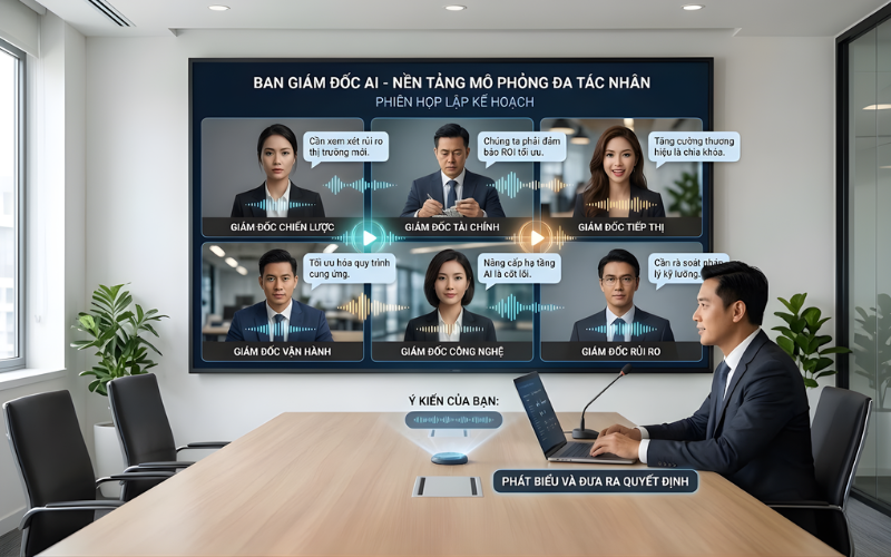 AIBoard – Ban Giám Đốc AI: Giải Pháp Ra Quyết Định Chiến Lược Cho Doanh Nghiệp