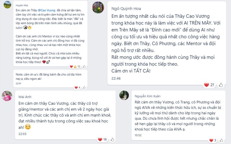 Tổng kết 2 ngày học tập thực chiến tại AI MASTERY BOOTCAMP KHÓA 2